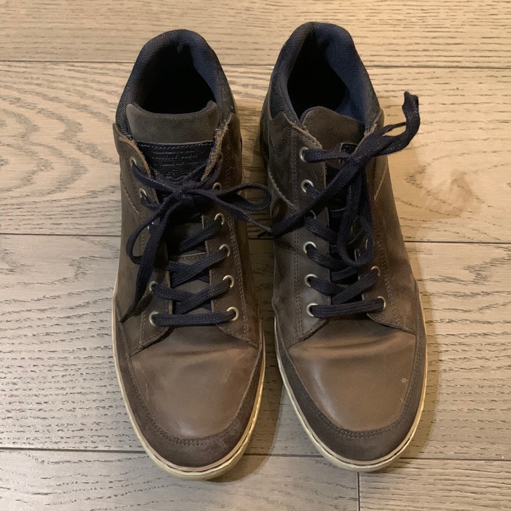 Bullboxer Brown leather Mens sneaker - Size 11